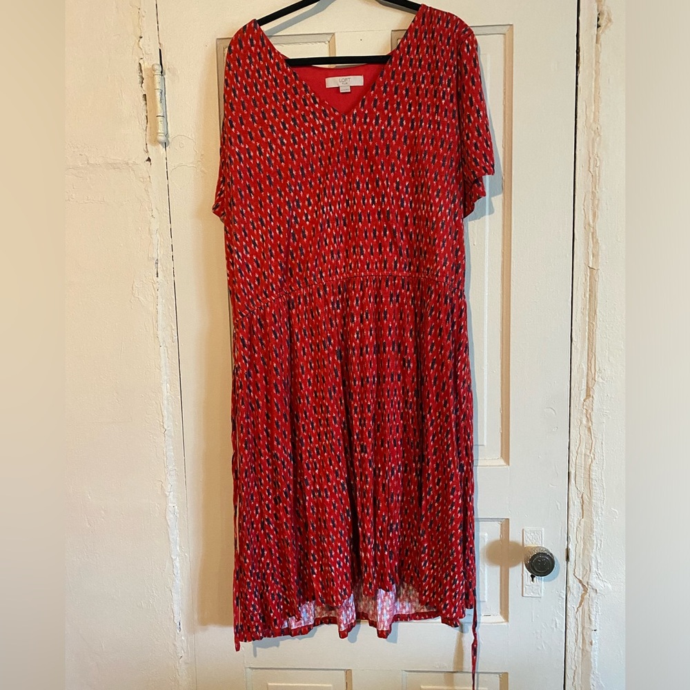 Red Wrap Dress!